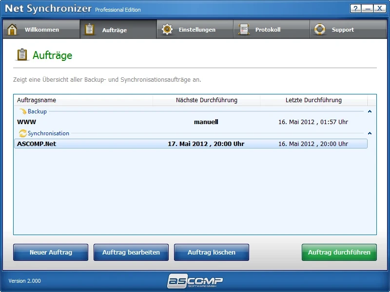 NET SYNCHRONIZER